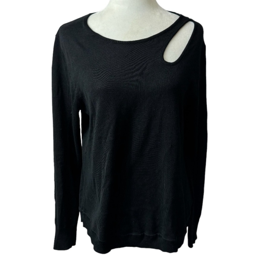 NWT Cable & Gauge Open Shoulder Sweater XL